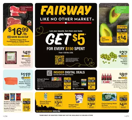 Fairway Store Market weekly ad (valid until 5-02)