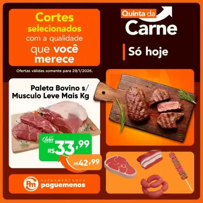 Catálogo Supermercados Pague Menos (válido até 29-01)