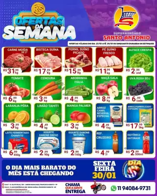 Catálogo Supermercados Santo Antonio (válido até 29-01)