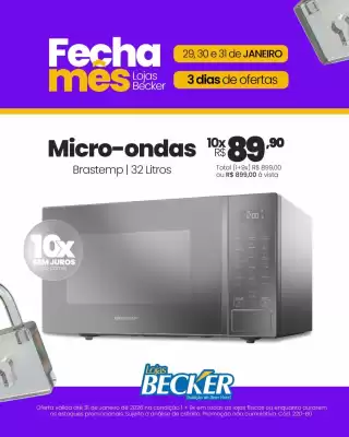 Folheto Lojas Becker (válido até 31-01)