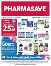 Pharmasave flyer Page 1