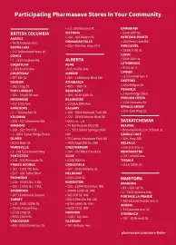 Pharmasave flyer Page 6