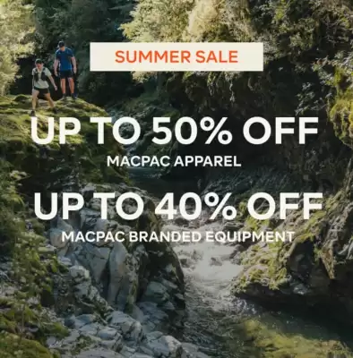 Macpac catalogue (valid until 4-02)