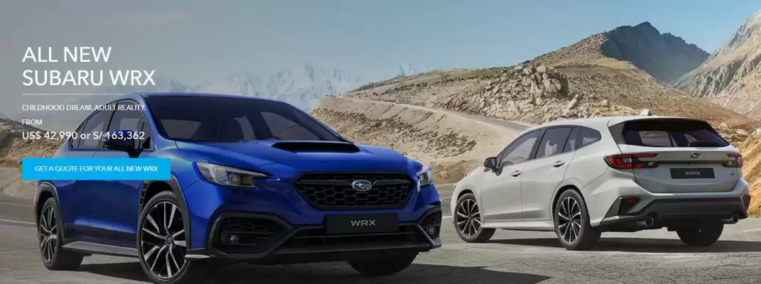 Catálogo Subaru (válido hasta 30-06)