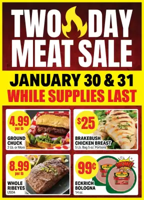 Holiday Foods weekly ad (valid until 31-01)