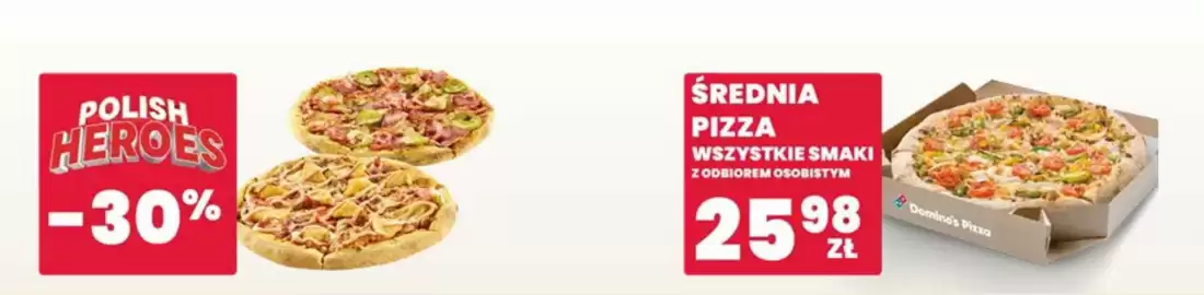 Domino's Pizza gazetka tydzień 5 Strona 1