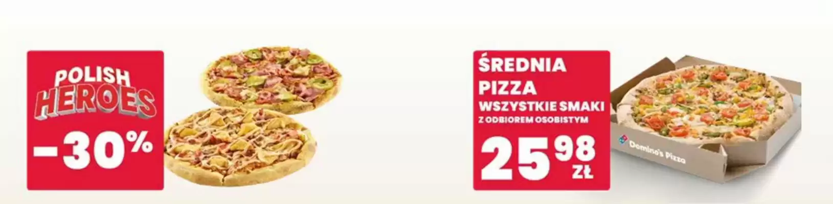 Domino's Pizza gazetka (ważność do 4-02)