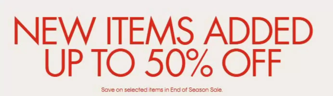 Calvin Klein leaflet (valid until 1-02)