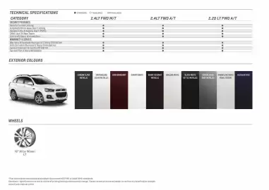 Chevrolet catalogue Page 19