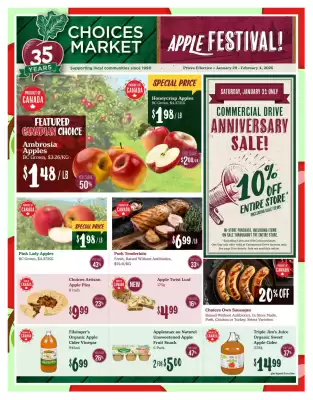 Choices Market flyer (valid until 4-02)