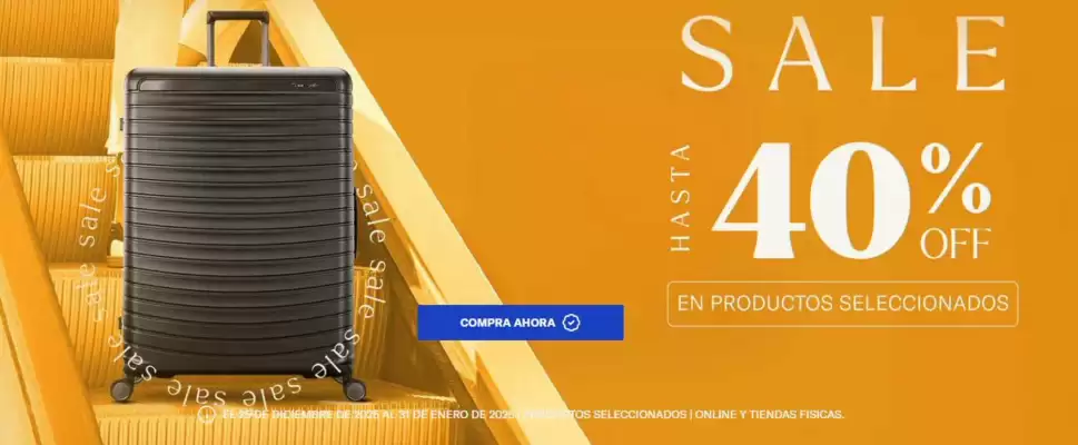Catálogo Samsonite (válido hasta 31-01)