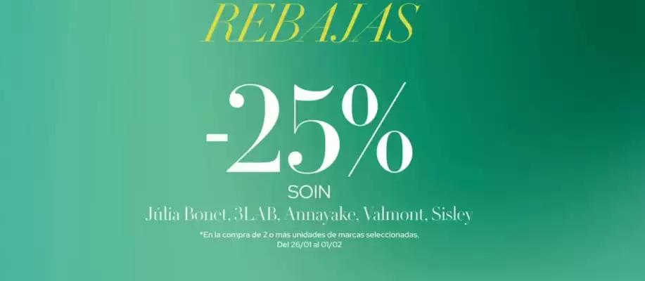 Folleto Perfumerías Júlia (válido hasta el 1-02)