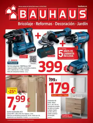 Catálogo Bauhaus (válido hasta el 25-02)