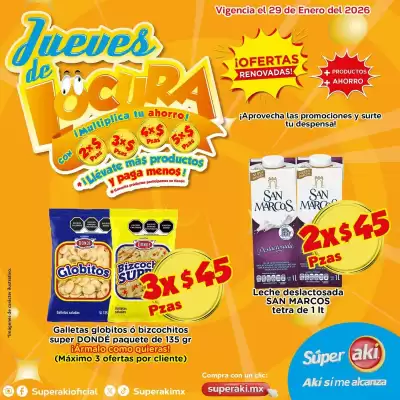 Folleto Super Aki (válido hasta 29-01)