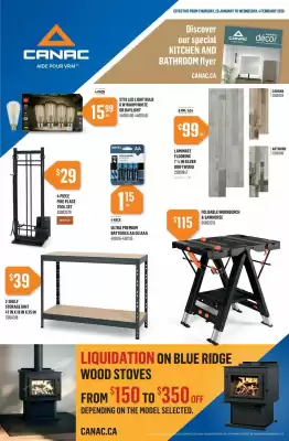Canac flyer (valid until 6-02)