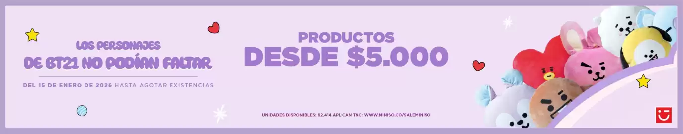 Catálogo Miniso Página 1