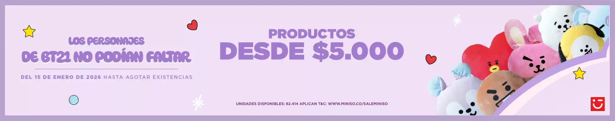 Catálogo Miniso (válido hasta 1-02)