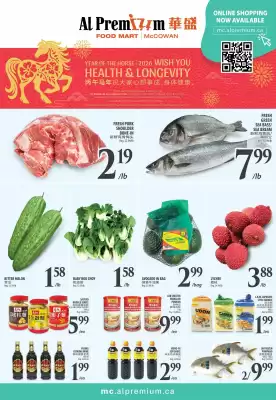 Al Premium Food Mart flyer (valid until 4-02)