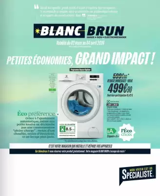 Catalogue Blanc Brun (valable jusqu'au 4-04)