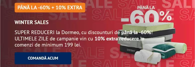 Magazine Dormeo Pagină 1