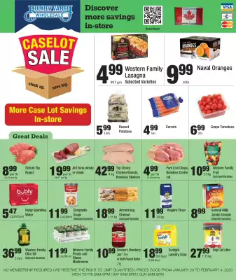 Bulkley Valley Wholesale flyer (valid until 4-02)