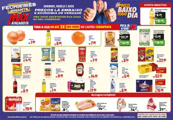 Encarte Max Atacadista (válido até 1-02)