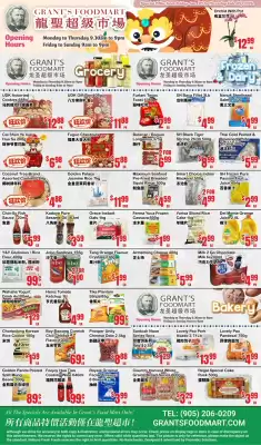 Grant's Foodmart flyer (valid until 5-02)