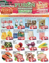 Fusion Supermarket flyer week 5 Page 1