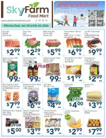 SkyFarm Food Mart flyer week 5 Page 1