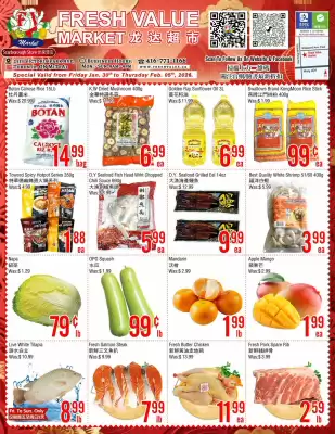 Fresh Value flyer (valid until 5-02)