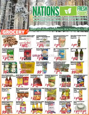 Nations Fresh Foods flyer (valid until 5-02)