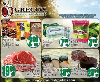 Greco's Fresh Market flyer Page 1