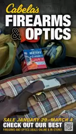 Cabela's weekly ad Page 1