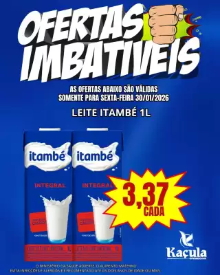 Catálogo Kaçula Supermercados (válido até 30-01)