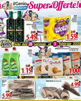Volantino Il Genio Supermercato (valido fino al 3-02)