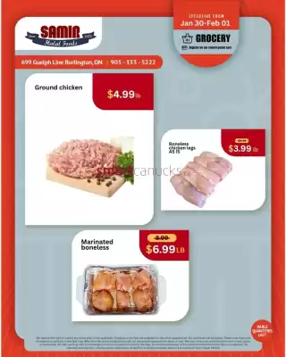 Samir Supermarket flyer (valid until 1-02)