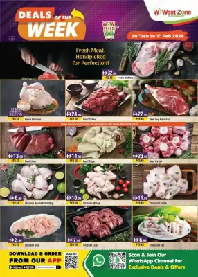 West Zone Supermarket catalogue (valid until 1-02)