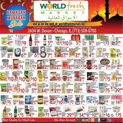 World Fresh Market weekly ad (valid until 4-02)