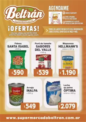 Catálogo Beltrán Supermercados (válido hasta 10-02)