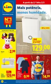 Folheto Lidl | Novidades Página 1