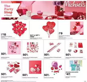 Michaels weekly ad week 5 Page 1