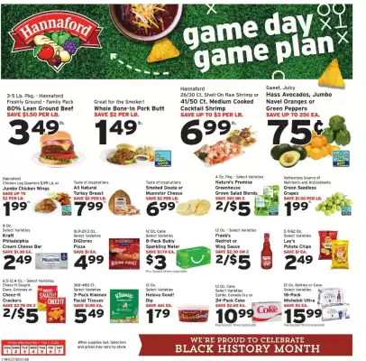 Hannaford flyer (valid until 7-02)