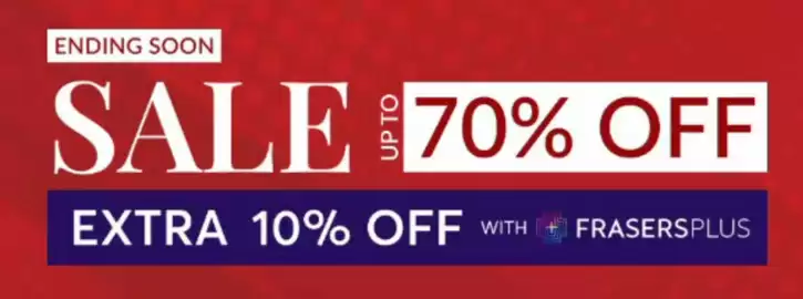 House of Fraser leaflet Page 1