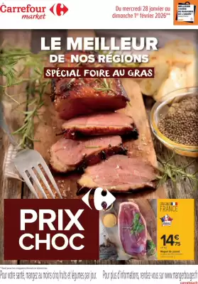 Catalogue Carrefour Market (valable jusqu'au 1-02)