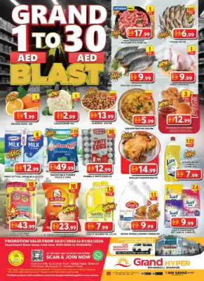 Grand Hyper Market catalogue (valid until 1-02)