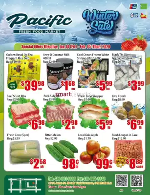 New Pacific Supermarket flyer (valid until 5-02)
