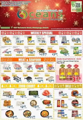 Oceans Fresh Food Market flyer (valid until 5-02)