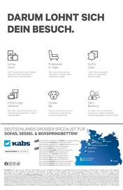 Kabs Polsterwelt Prospekt Seite 52