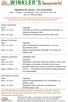 Winkler Markt Flugblatt