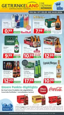 Getränkeland Prospekt (gültig bis 14-02)